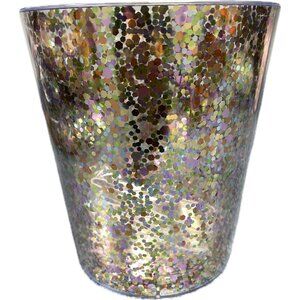 Target Bullseye’s Playground Ice Bucket w/Tongs Sparkly Confetti Disco NEW